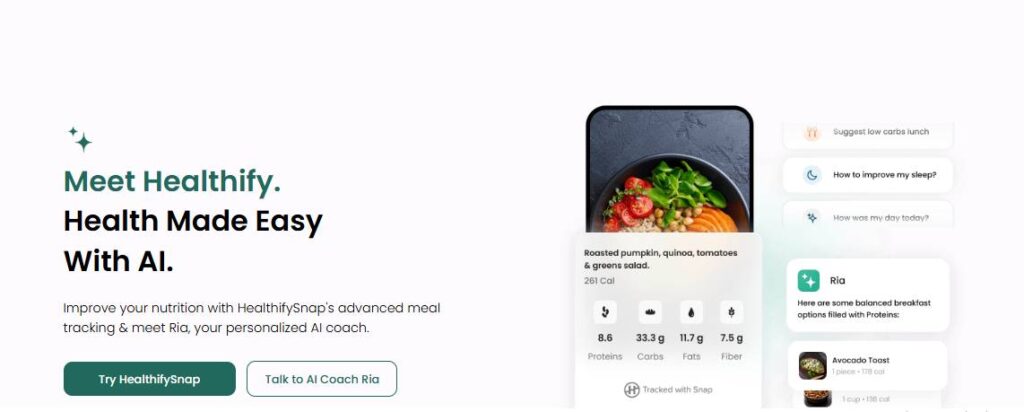 Healthify-Alternative Platforms of Vantage Fit