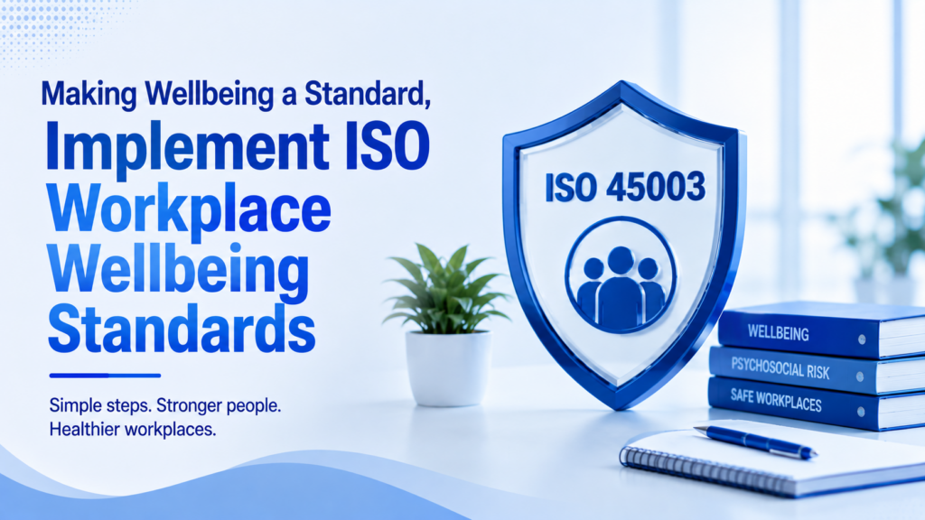 Practical Steps to Implement ISO Workplace Wellbeing Standards