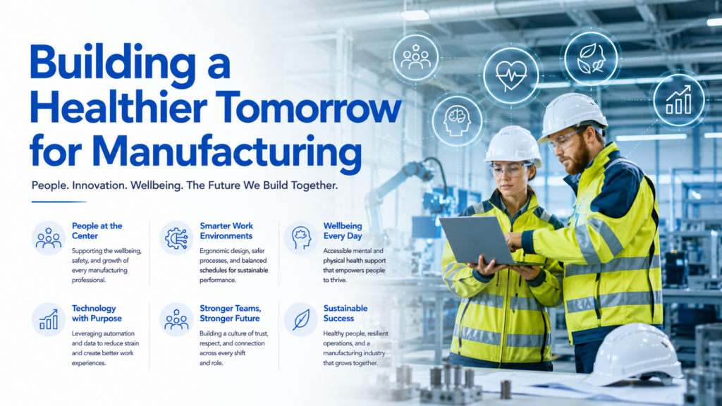 The Future of Employee Wellbeing in Manufacturing